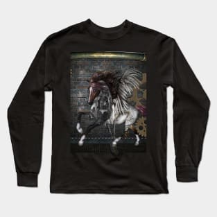 Awesome steampunk horse Long Sleeve T-Shirt